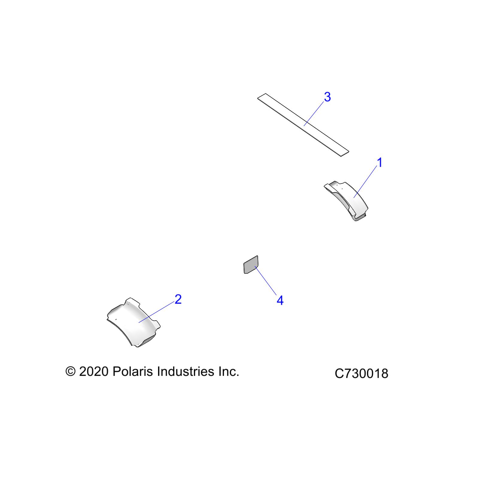 CHASSIS, EDGE COVER, TR - R21TAE99JA (C730018)