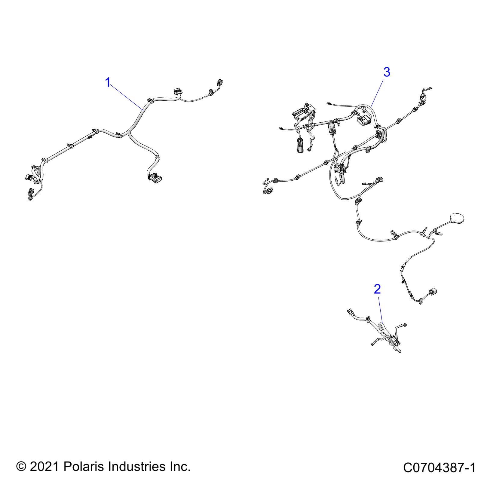 ELECTRICAL, WIRE HARNESS, PERIPHERAL - Z23G4C92AL/BL (C0704387-1)