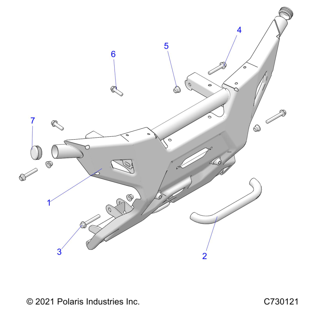 BODY, FRONT BUMPER - R24MAS57CK (C730121)