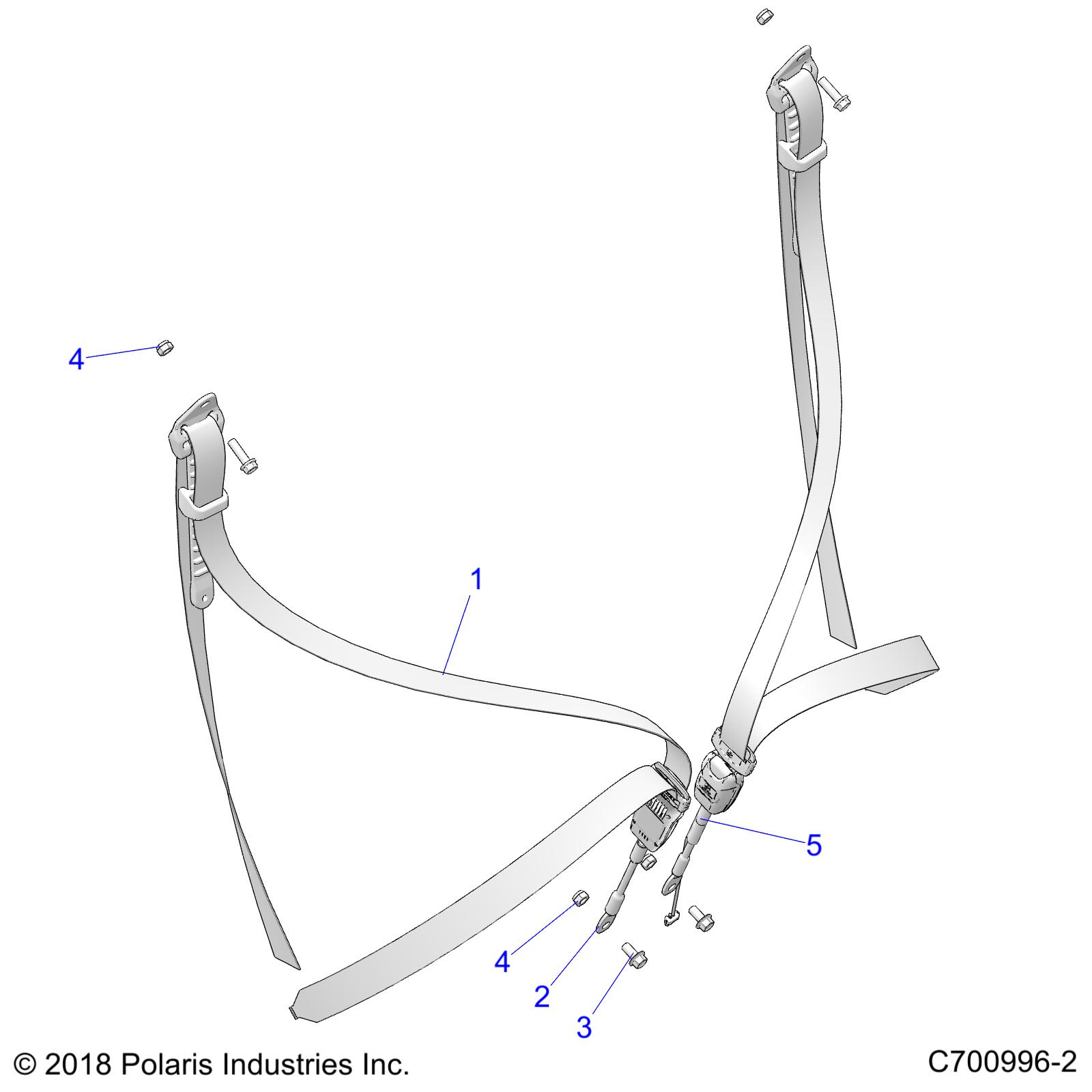 BODY, SEAT BELT MOUNTING - Z22N4E99AJ/AN/BJ/BN (C700996-2)