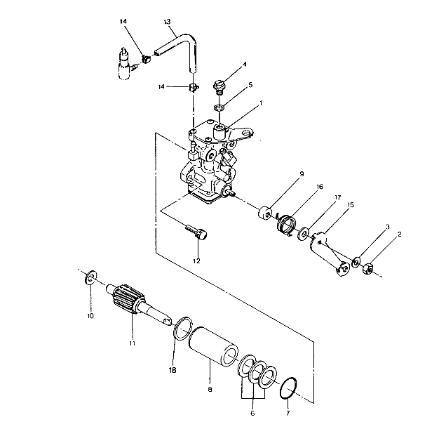 OIL PUMP ASSEMBLY 250 2X4/W927527 (4922862286035A)