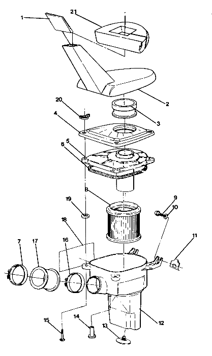 AIR BOX ASSEMBLY 350 2X4 / W927539 (4922882288015A)