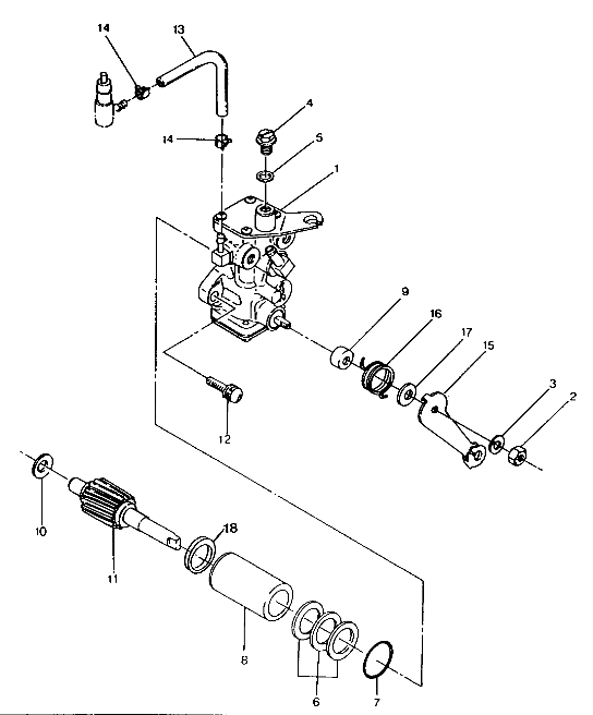 OIL PUMP ASSEMBLY Trail Boss / W928527 (4922892289035A)