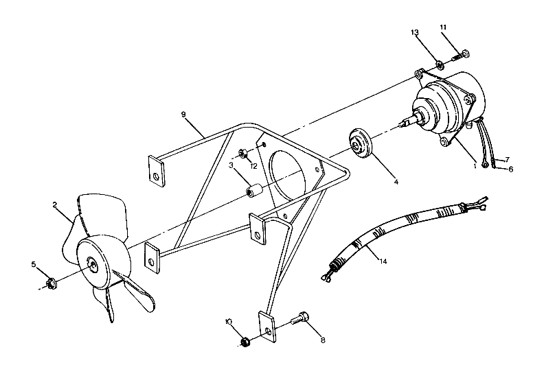 FAN ASSEMBLY 250 4x6 / W928627 (4922902290007A)