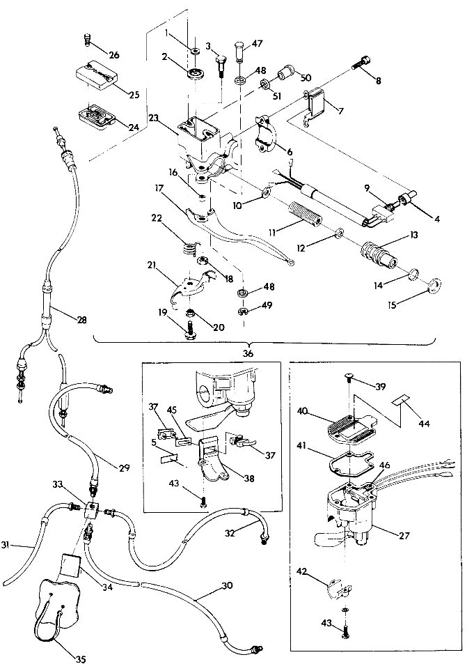 CONTROL ASSEMBLY Norwegian 35O 4X4 (4922912291017A)