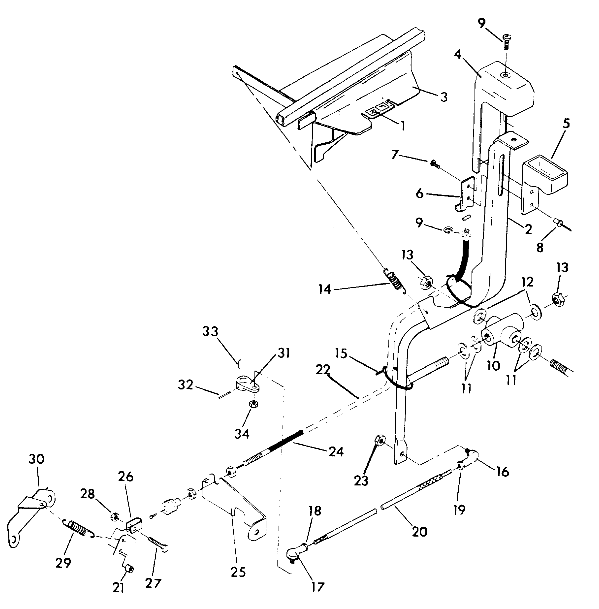 SHIFT LINKAGE ASSEMBLY Norwegian 350 4X4 (4922912291039A)