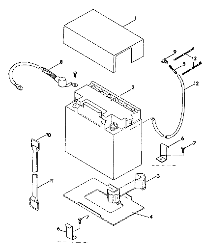 BATTERY SL 650/B924058 (4922922292016A)