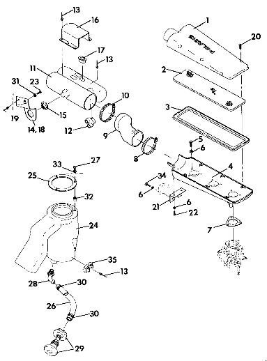 AIR VENT SL 650/B924058 (4922922292017A)