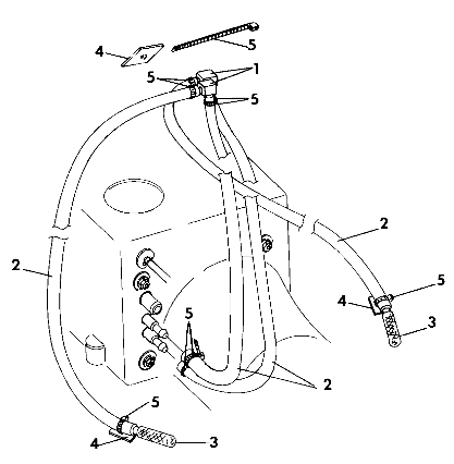 WATER SIPHON SL 650/B924058 (4922922292019A)