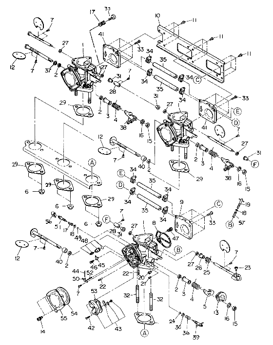 CARBURETOR SL 650/B924058 (4922922292029A)