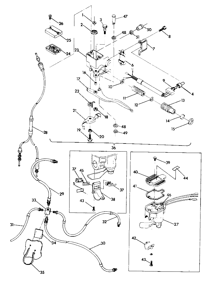 CONTROL ASSEMBLY Swedish 35O 4X4 (4923732373017A)