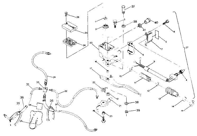 CONTROL ASSEMBLY, LH Norwegian 6X6 (4923742374020A)