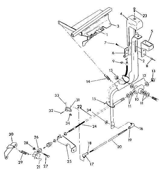 SHIFT LINKAGE ASSEMBLY Swedish 6X6 (4923752375010A)