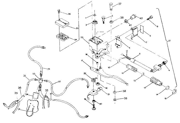 CONTROL ASSEMBY, LH Swedish 6X6 (4923752375020A)