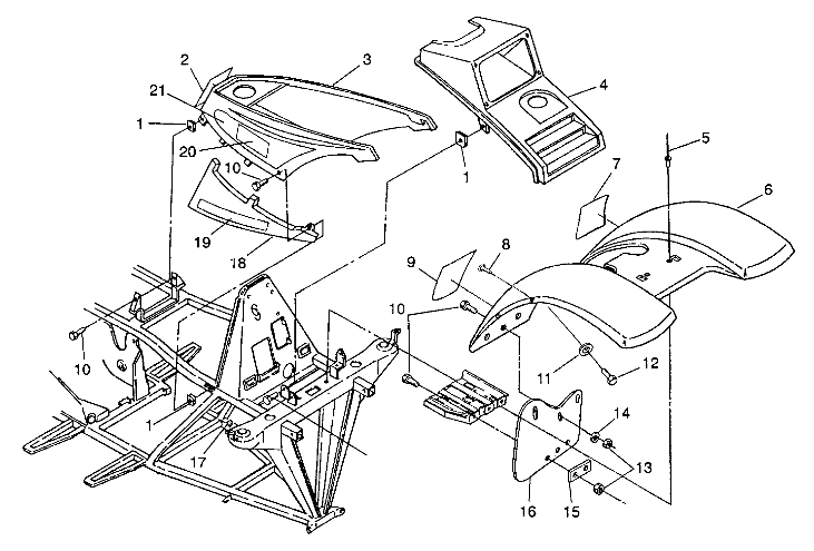 FRONT CAB ASSEMBLY - W937527 (4924022402a005)