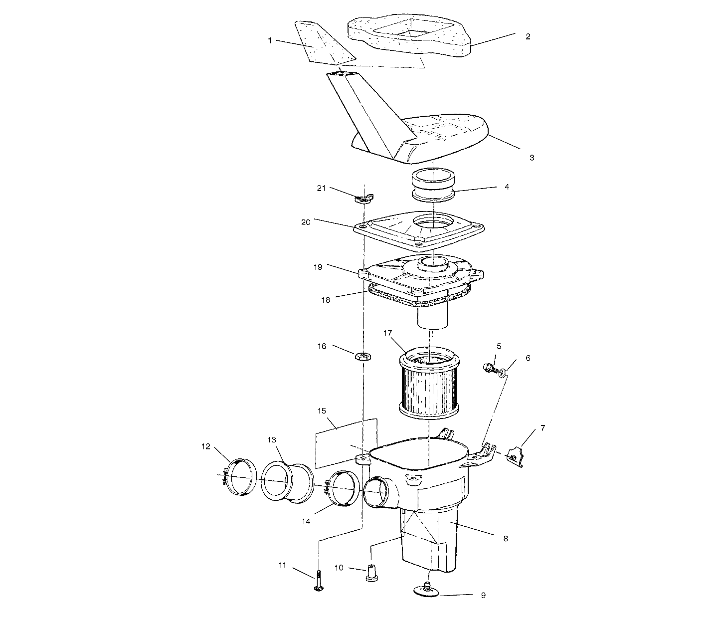 AIR BOX ASSEMBLY - W937527 (4924022402a014)