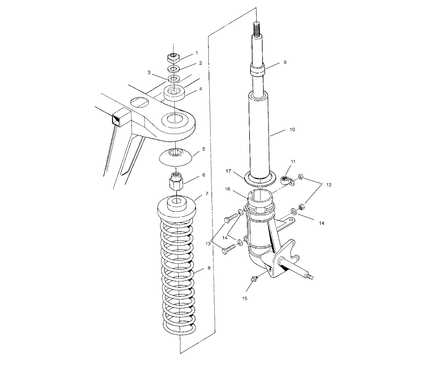 STRUT ASSEMBLY - W937527 (4924022402b001)