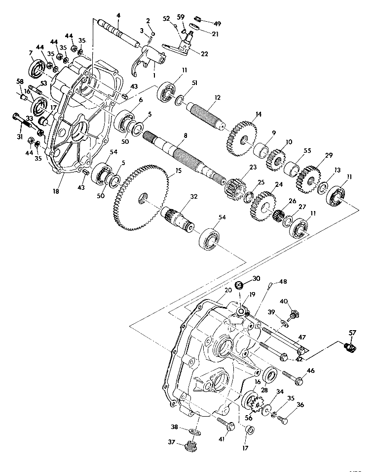 GEARCASE ASSEMBLY - W937527 (4924022402c003)