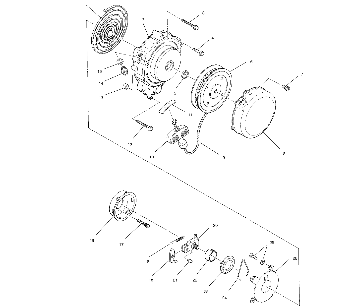 RECOIL STARTER - W937527 (4924022402c012)