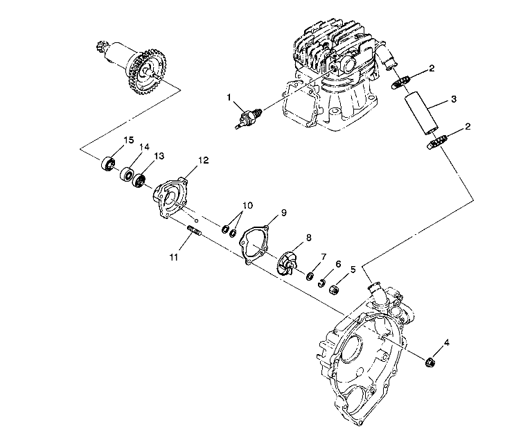 WATER PUMP 2X4 350L W937539 (4924032403033A)