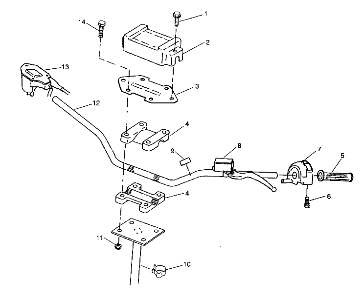 STEERING-HANDELBAR 4X4 250 W938127 (4924042404016A)