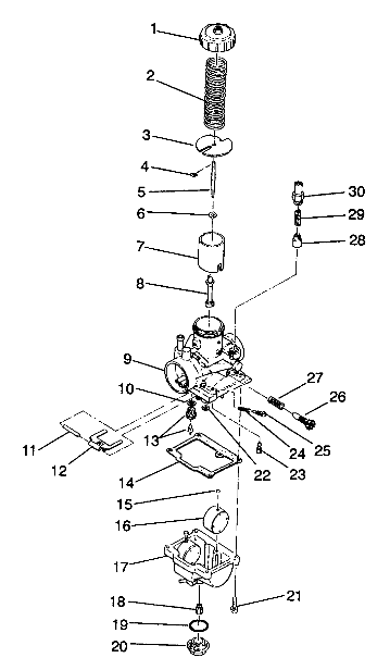 CARBURETOR - W937527 (4924042404040A)