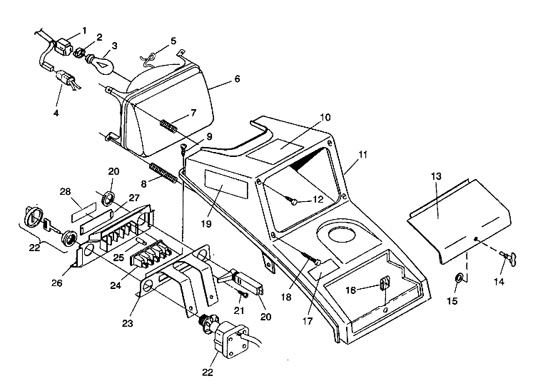 HEADLIGHT ASSEMBLY 4X4 350L W938139 (4924052405009A)