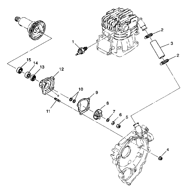 WATER PUMP 4X4 350L W938139 (4924052405038A)