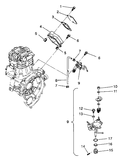 OIL PUMP 4X4 350L W938139 (4924052405039A)