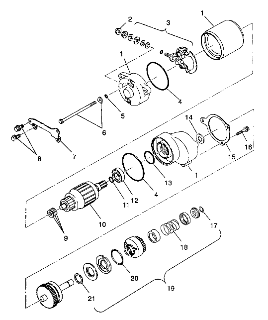 STARTING MOTOR 4X4 350L W938139 (4924052405042A)