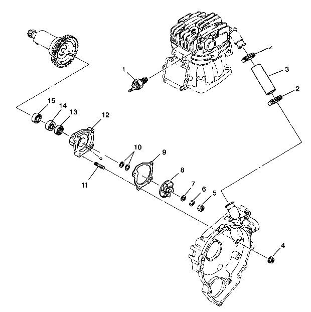 WATER PUMP 6X6 350L W938739 (4924062406045A)