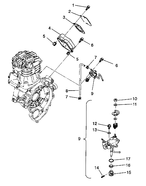 OIL PUMP 6X6 350L W938739 (4924062406046A)