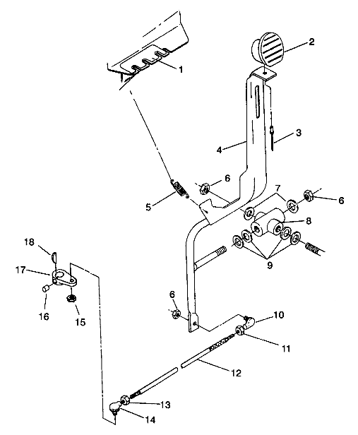 SHIFT LINKAGE ASSEMBLY - W937527 (4924082408024A)