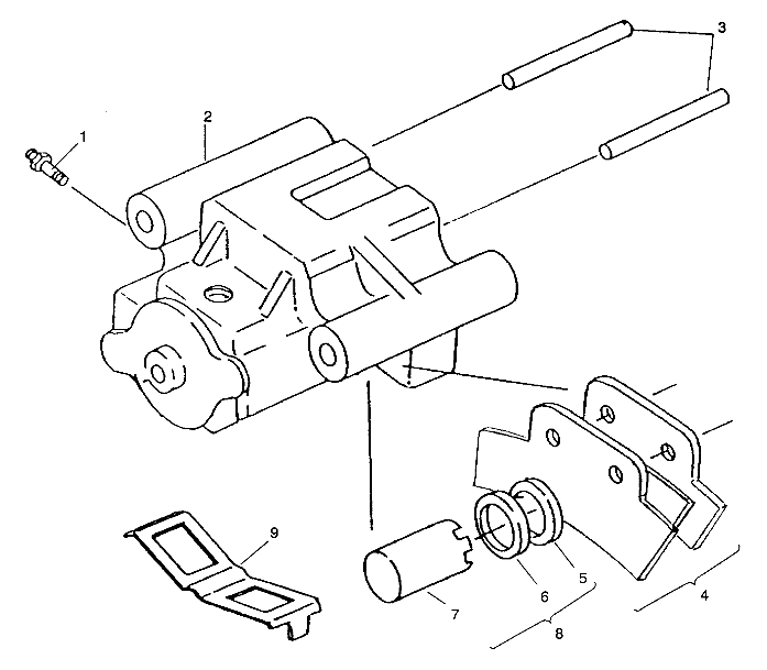 REAR BRAKE ASSEMBUY 6X6 250 W938727 (4924092409034A)