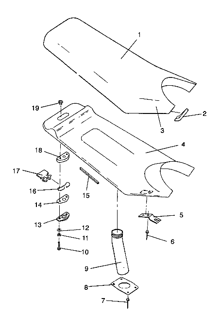 SEAT ASSEMBLY SL 650 / B934058 (4924732473007A)