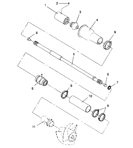 DRIVE SYSTEM SL 650 / B934058 (4924732473012A)