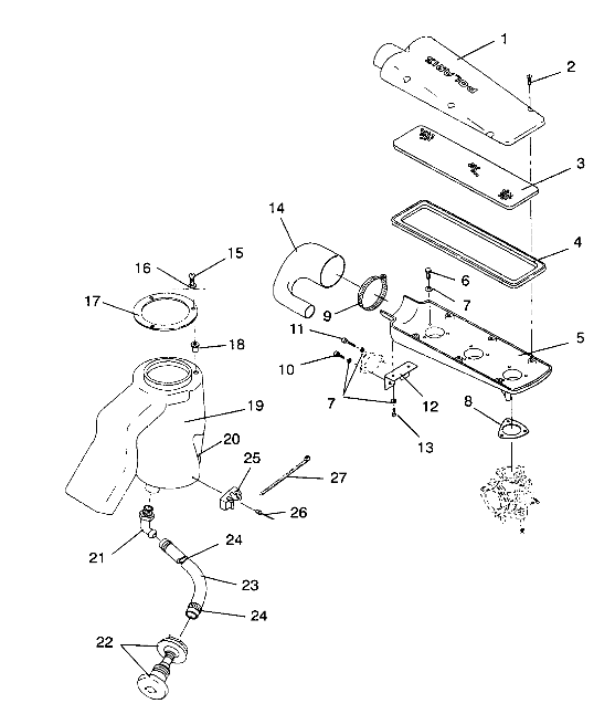 AIR VENT SL 650 / B934058 (4924732473016A)