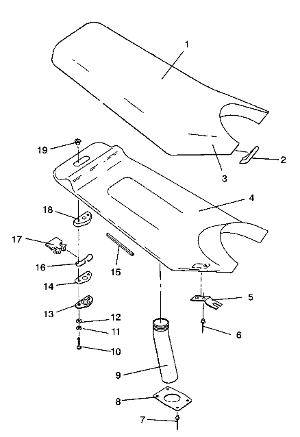 SEAT ASSEMBLY SL 750 / B934070 (4924752475007A)