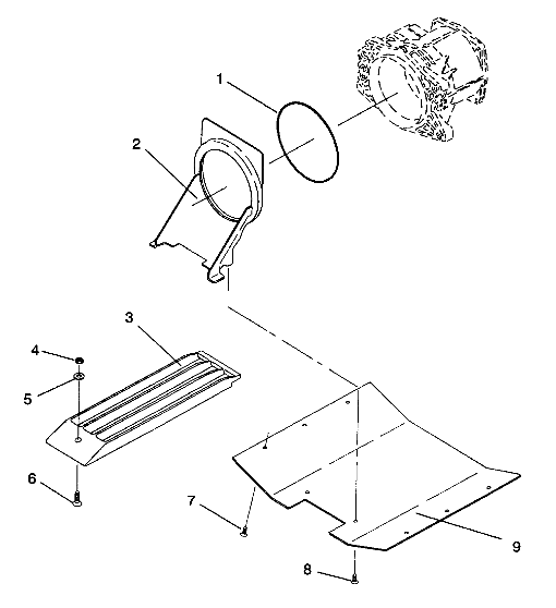 WATER INLET SL 750 / B934070 (4924752475020A)