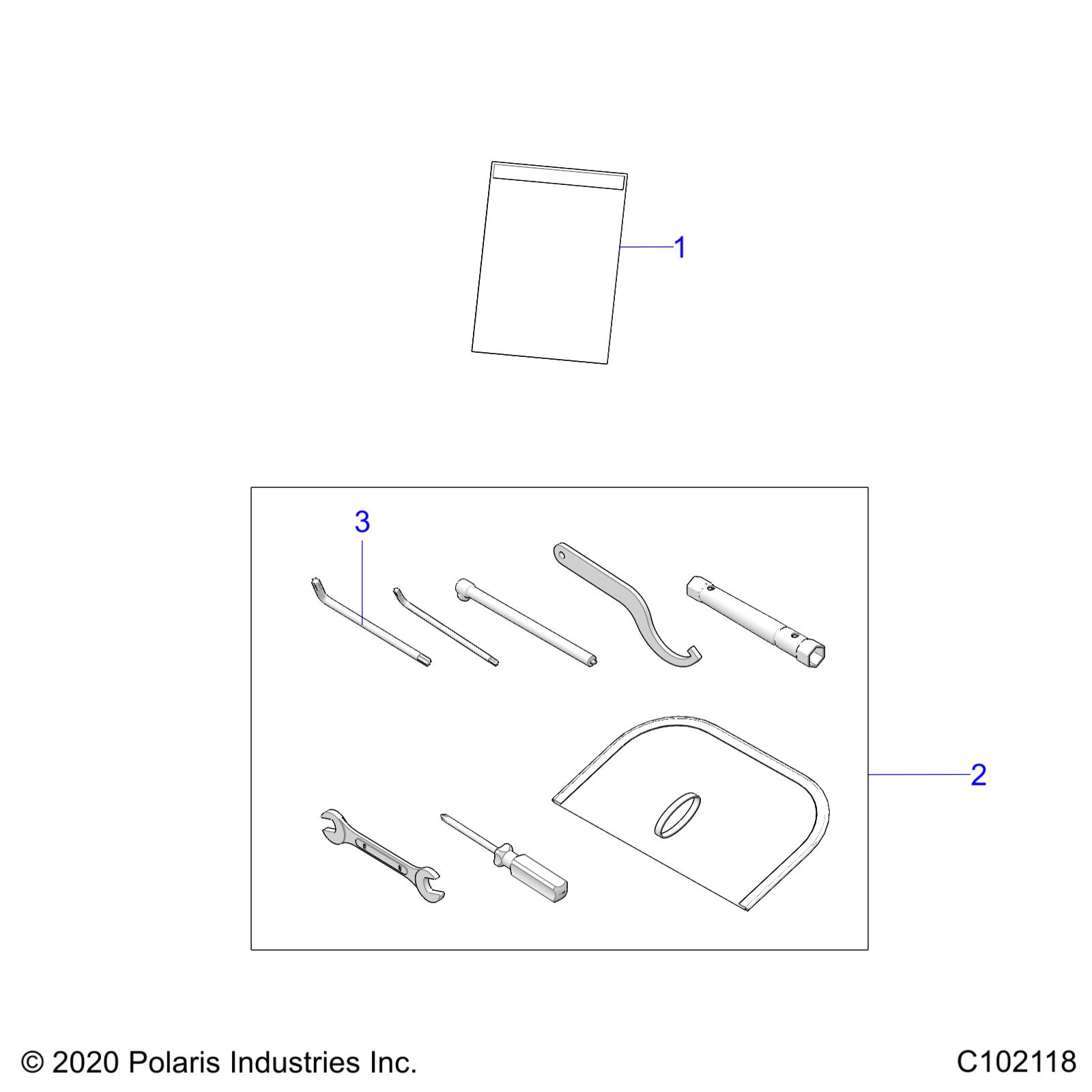 REFERENCES, TOOLS AND OWNERS MANUAL - A25HBA07B5/B7 (C102118)