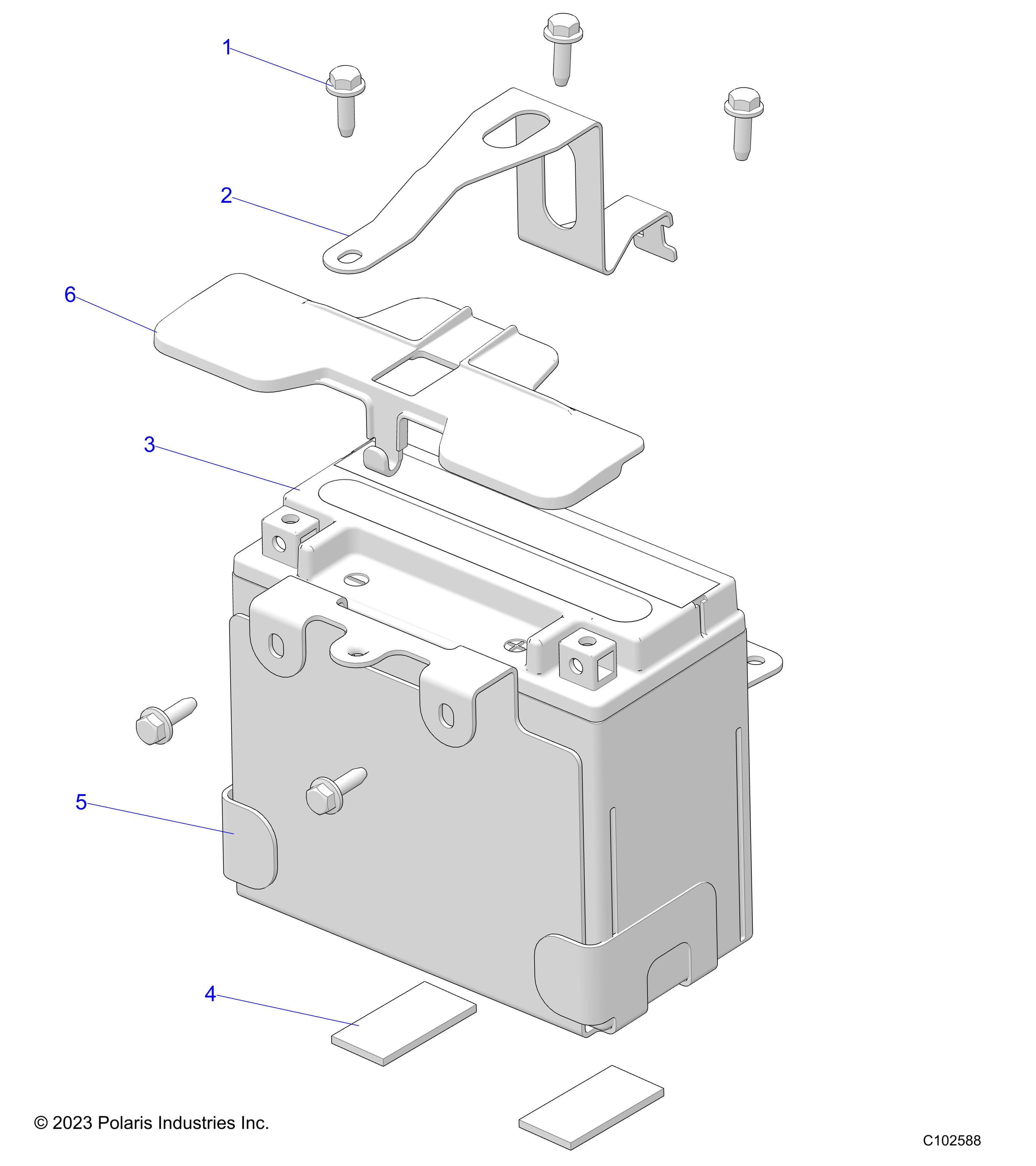 ELECTRICAL, BATTERY - A25SLE95FN/CN (C102588)