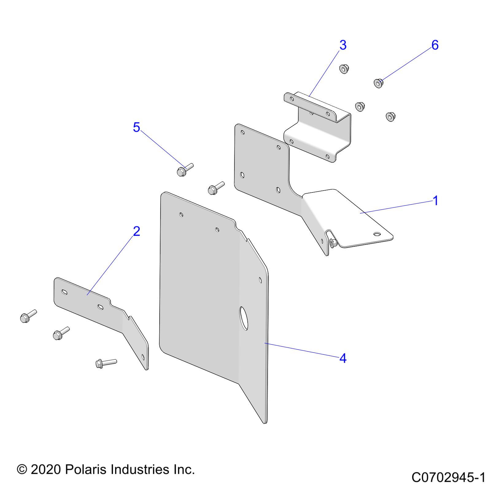 DRIVE TRAIN, MUD GUARDS - D21BBPD4B4 (C0702945-1)