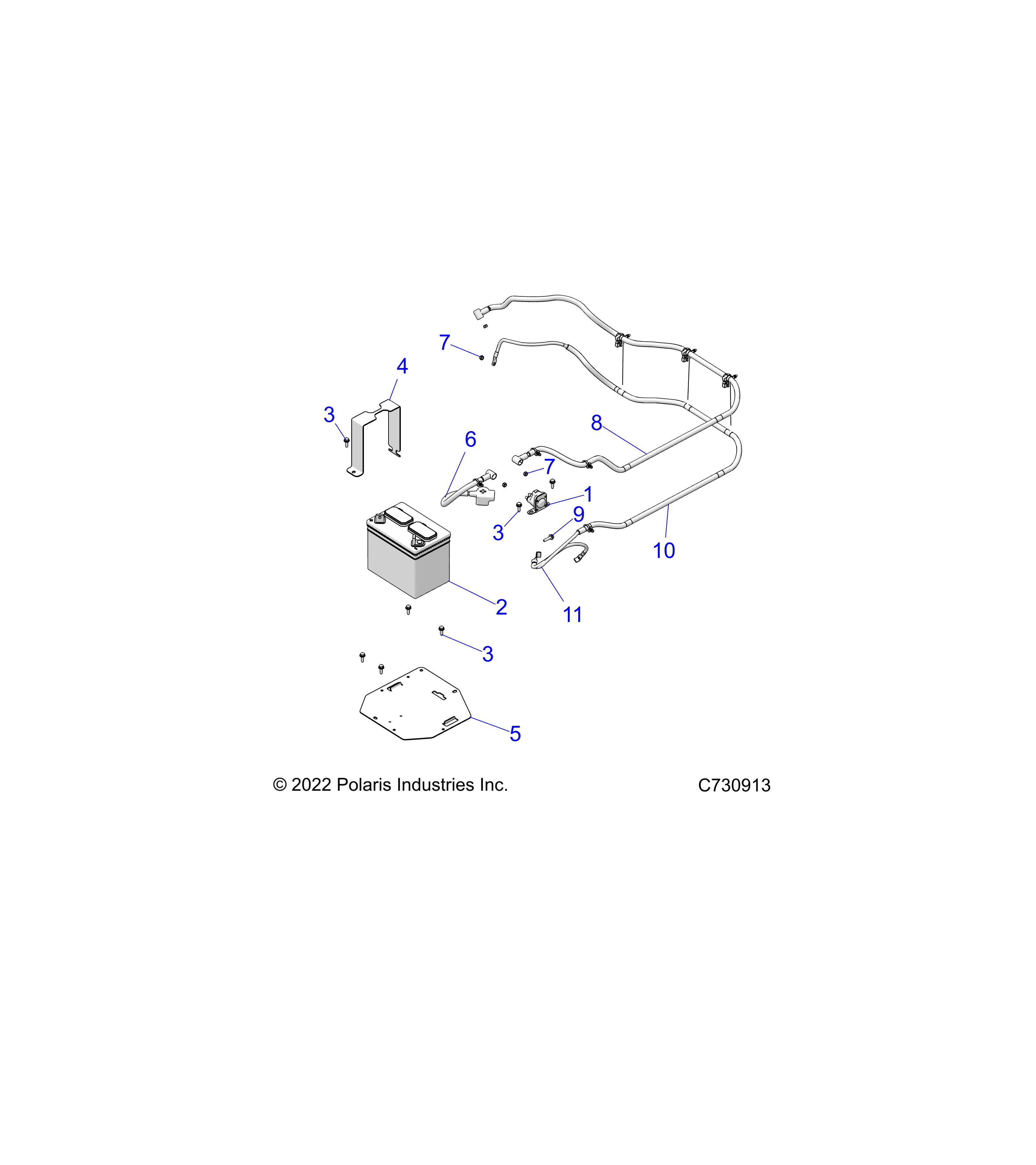 ELECTRICAL, BATTERY - R23MAA5AJ1 (C730450)