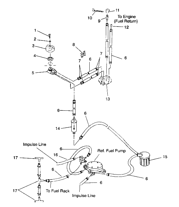 FUEL SYSTEM SLT 750 B944170 (4925942594006A)