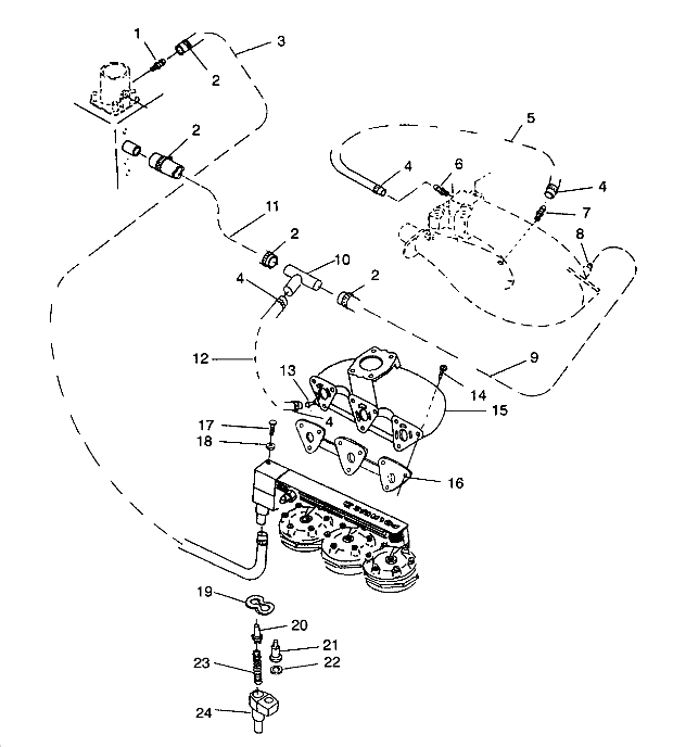 COOLING SYSTEM SLT 750 B944170 (4925942594017A)