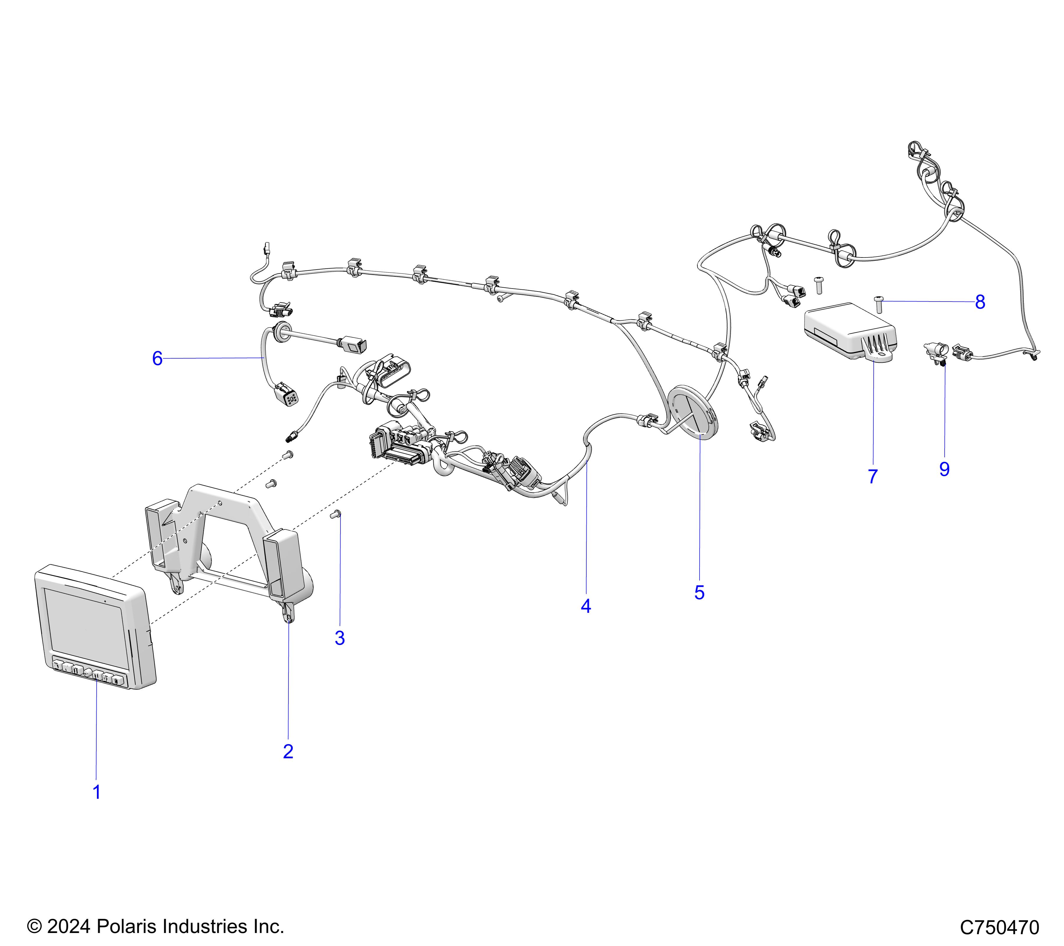 ELECTRICAL, RIDE COMMAND  - Z25S4D92AA/AL/BA/BF/AF/BL (C750470)