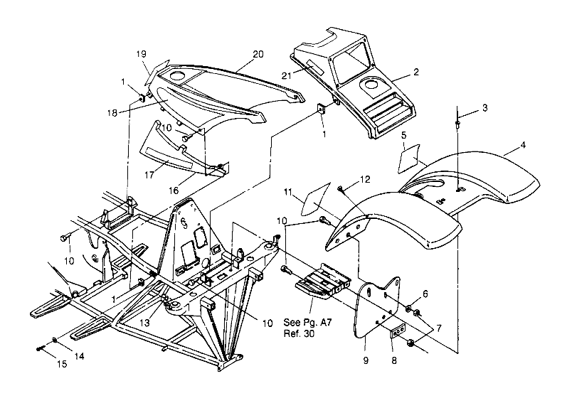 FRONT CAB ASSEMBLY 2x4 300 W947530 (4926742674A005)