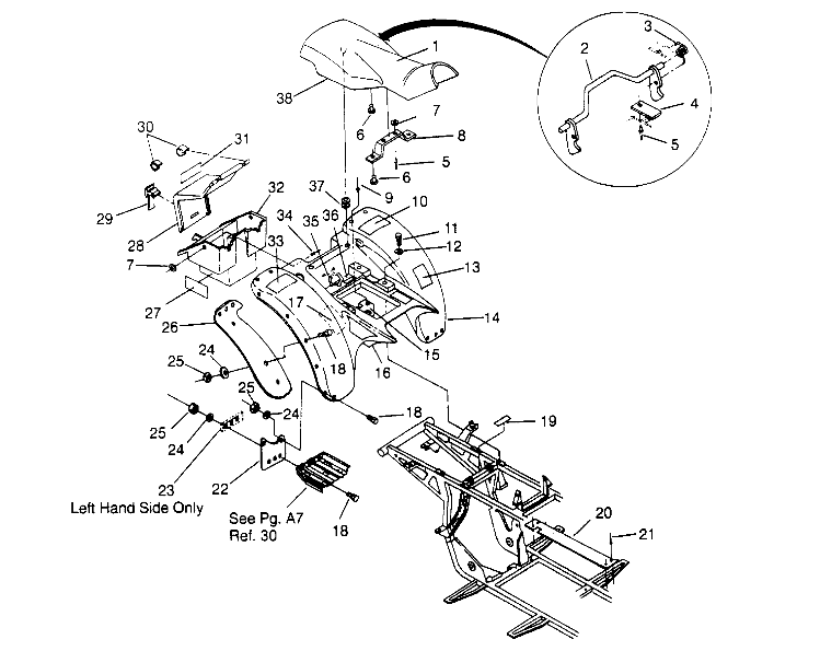 REAR CAB ASSEMBLY 2x4 300 W947530 (4926742674A006)