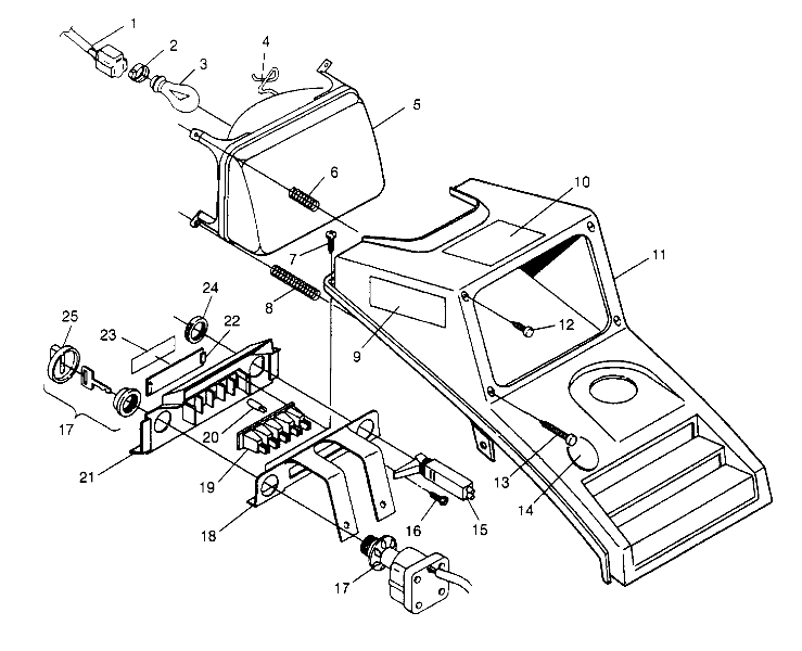 HEADLIGHT ASSEMBLY 2x4 300 W947530 (4926742674A013)