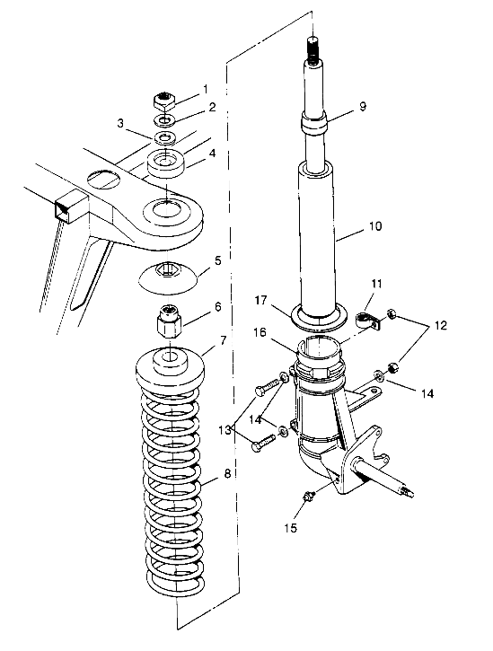 STRUT ASSEMBLY 2x4 300 W947530 (4926742674B001)